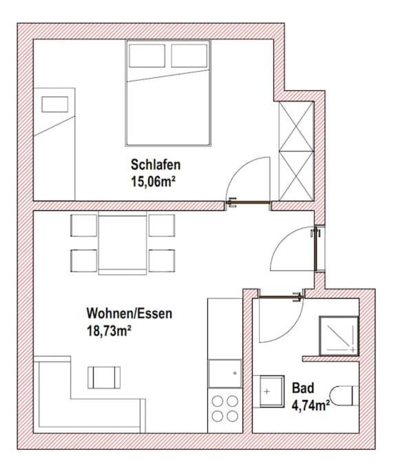 Kiel-Russee Familienwohnung, Lademoeglichkeit, Co2 Frei Eksteriør bilde